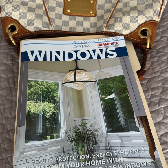 LV gallira PM Damier Azur bag - Picture 15 of 17